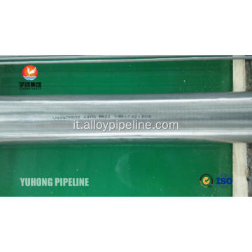 Hastelloy C22 tubo senza giunte ASTM B622 UNS N06022